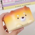 Miniatyrbilde 2 av 4: 1-pakning Valpe Cheesecake Myke Leker 3D Squishy Leker Stressreduserende Klemmeleker Fidget Leker For Barn Og Voksne (W)