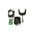 Pikkukuva 2 / 4: 1 kpl 3 napin 433 MHz FOB kauko-ohjainavain Ford/Mondeo/Fiesta/Focus/Ka Transit -malleihin (W)
