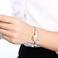Miniatyrbilde 5 av 5: Delfin-armbånd for kvinner, armbånd for damer, smykker, tilbehør, bursdags- og julegave