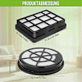 Miniatyrbillede 2 af 5: HEPA Filter Udskiftning til Bosch BBZ152EF Serie 2 BGC05 BGS05 BGC05A320 BGC05A220A Støvsuger (W)