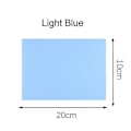 Miniatyrbilde 2 av 5: 13 farger å velge mellom. Limreparasjonssett for å reparere hull i dunjakker og vaskbare lapper (10 stykker) - Ya [fw} light blue