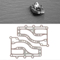 Miniatyrbild 5 av 5: 2st Utombords Avgaser Inre Kåpa Plast 63v 41112 A0 Båtmotorgasket För 2-takts 15hk Motormotor (W)