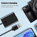 Miniatyrbillede 5 af 5: USB Opladerkabel NP-FW50 Dummy Batteri Fjederledning til A7 A7R A7S A7M A7II A7S2 A7M2 A7R2 A6500 A6 (W)