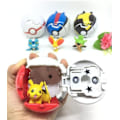 Miniatyrbillede 4 af 5: stk. P-okémon Kast og Pop Poké Ball med actionfigur legetøjssæt