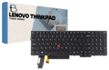 Tangentbord Lenovo ThinkPad T590/E580 med LED-belysning, US-layout