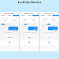 Miniatyrbild 2 av 5: Tuya Smart ZigBee Energimätare 2-vägs Bidirektionell med Strömsensor Klämma App Övervaka Effekt 100-