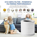 Miniatyrbillede 4 af 5: Luftrenserfilter til Luftrenser 4 Compact Filter Smart Luftrenser PM 2.5 med Aktivt Kulfilter