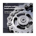 Miniatyrbillede 2 af 5: Sprocket Flywheel Gyro Tandhjul Kæde Metal Legetøj Gear Kæde Gyro Drop Kontor Afspænding Legetøj
