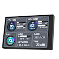 Miniatyrbillede 1 af 5: Computerskærm til Mini ITX Kabinet 3.5 Tommer IPS TYPE-C Sekundær Skærm CPU GPU RAM HDD USB Display