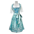 Pikkukuva 1 / 5: Naisten Oktoberfest-asu Saksalainen Dirndl-mekko Baijerilainen karnevaaliasu, 100% uusi Light green 2XL