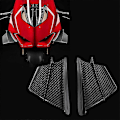 Miniatyrbilde 3 av 5: 8x Aero Side Winglet Deflektor Spoiler Kit for Ducati Panigale V2/V4 899/959/1198/1199/129