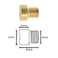 Miniatyrbillede 3 af 5: 25 stk. Hoveddyse 55-115 M5 5mm Til Dellorto Karburator Vergaser SHA 13 14 15 SHBC 19 SHB 16 19 20 Til Karburatorer Med M5 Dyser