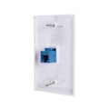 Miniatyrbilde 5 av 5: 5 stk. Cat6 Ethernet Veggkontakt 1 Port RJ45 Nettverk Hunn til Hunn Veggkoblingsplate