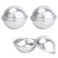 Pikkukuva 1 / 5: 3-osainen metallinen kylpypommin muottisetti, halkaisija 6 cm, tee-se-itse askarteluun