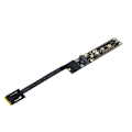 Miniatyrbillede 1 af 5: Add on Card NGFF M.2 Key AE Han til Key M Hun Board Adapter med Kabel M2 KEY AE til NVME for 223