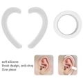 Miniatyrbilde 2 av 5: Baby Ørekorrigerer Klippbar Pustende Spedbarn Småbarn Auricle Valgus Silikon Korreksjonslapp Med-FCY