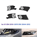 Miniatyrbilde 4 av 4: 1 par Reparasjonssett for frontlyktbrakett for bil til X1 E84 2010-2015 E90 2004-2012 Lyktehus Holder