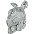 Miniatyrbillede 4 af 5: Kæledyr Mindesmærke Engel Hund Æres Statue Gravsten, Have Design Ornament Harpiks Håndværk Hobbyer Hund Solbadning 12cm, Harpiks, Antik Sten