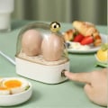 Miniatyrbillede 2 af 5: Elektrisk Æggekoger Automatisk Koger Hurtig Æggekoger EU Stik Grøn