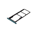 Pikkukuva 3 / 4: Yhteensopiva Huawei P smart 2021 / Honor 10X Lite OEM Dual SIM -kortti + TF-korttikelkan pidikkeen vaihto (ilman logoa) Blue