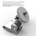 Miniatyrbillede 5 af 5: CNC Nanobelagt Ekstruderingshoved Gear Kit til Adventurer 5M 3D Printer Dele til AD5M 3D Printer 2 Sæt