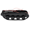 Miniatyrbillede 1 af 5: Rc Tank Smart Robot Tank Bil Chassis Kit Gummi Bælte Crawler Til 130 Motor Diy Robot Legetøj Til Børn