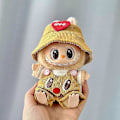 Miniatyrbild 1 av 5: Original Andra Generationens Labubu Monster Have A Seat Serie Söt Docka Kläderleksak Ornament Endast Kläder Söt Dockleksak Present[jkw] 3