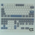 Miniatyrbillede 1 af 5: 129-tasters cherry profil PBT keycaps Arctic Circle