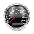 Pikkukuva 1 / 5: 85mm 200KM/H GPS-nopeusmittari 9-32V punaisella taustavalolla, matkamittari sopii kaikenlaisiin autoihin