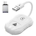 Miniatyrbild 1 av 5: Trådlös Carplay Android Auto Adapter, Plug & Play Dongel, för alla bilar med trådbunden CarPlay IOS 10+ Androi