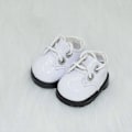 Pikkukuva 1 / 5: 17 cm:n minipehmolelun vaatteet asusteet Korealaisille Kpop Exo Labubu -idolinukeille nahkatakkisetti vaatelahja 09 white shoes