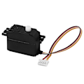 Miniatyrbild 4 av 5: 25g Plast Servo Styrväxel Servo För 1/12 12428 12423 12628 Rc Bil Lastbilsmodell Styrdel A
