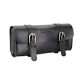 Miniatyrbillede 4 af 5: B-SOUL Vintage Stil PU Læder Cykel Styr Taske Vandtæt Multifunktionel Cykeltaske Black