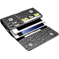 Miniatyrbillede 4 af 5: Dobbelt Horisontal Bælteclips Hylster 2 Mobiltelefon Lomme Etui Holder til iPhone XR / X /Xs Max /8 Plus