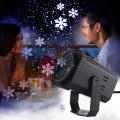 Miniatyrbillede 2 af 5: 24 Mønstre Udendørs Juleprojektor 8w Led Laser Projektionslys UK PLUG