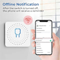 Miniatyrbillede 2 af 5: Smart Switch Modul med WiFi RF433 Fjernbetjening, Mini Afbryderrelæ til Hjemmeautomatisering DIY