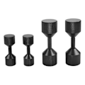 Miniatyrbillede 1 af 5: 4 stk. Aluminium Flange To Hul Pins 1-1/8 Tommer To Hul Justeringspins & 1-5/8 Tommer Aftagelig Fla