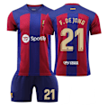 Pikkukuva 1 / 2: 23-24 Barcelona kotipaita Frenkie De Jong nro 21 ilman sukkia Frenkie De Jong No. 21 no socks M