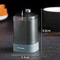 Miniatyrbilde 4 av 5: Automatisk tannpirkerboks, automatisk popup, avtakbar flaske, gjennomsiktig vindu, tannpirker oppbevaringsboks for hjemmerestaurant, grønn