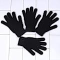 Miniatyrbild 5 av 5: 16 Par Vuxen Vinterstickade Magiska Handskar Fullfinger Stretchiga Varma Handskar