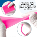 Miniatyrbilde 4 av 5: Bilskrape-sett 5 i 1 Anti-ripe TPU Gummi Skrape for Vinylfolie Skrape Vindusvisker