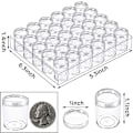 Miniatyrbild 1 av 5: 5d Broderad Diamant Förvaringslåda, Transparent Plastpärlbehållare, Diamantmålningsbehållare Förvaringslåda Med Lock, Smycken DIY Konst Hantverk Nagel D