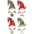 Miniatyrbild 3 av 4: Jul Tomte Metall Skärande Dies Stenciler För Diy Scrapbooking