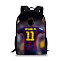 Miniatyrbild 4 av 5: Fotbollsstjärnan Neymar skolväska fan skolväska Customized