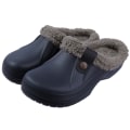 Pikkukuva 1 / 5: Naisten lämpimät sisätossut puutarhakengät pehmeät vedenpitävät plyysitossut pariskunnille Deep Gray 37-38(9-9.2 inch)