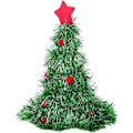 Miniatyrbild 1 av 5: Julglitterhatt med LED-lampor Julgransformade färgglada tofsar Julhatt