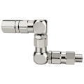 Pikkukuva 1 / 5: 1/4 Z-tyypin nivelmaaliruisku pumpun lisävaruste 1/4 (M) X 1/4 tuumaa (F) Z-kääntö 6500PSI ruostumaton teräs