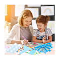 Miniatyrbild 2 av 5: Tillbehörsfack Organizer Kit, 6-facks Palett med 5D Förvaringskit (Blå)