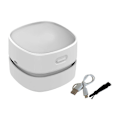 Miniatyrbilde 1 av 5: Mini Støvsuger for Skrivebord USB Oppladbar Høy Sugeevne Slitesterk for Skrivebordsskuff
