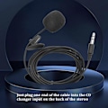 Pikkukuva 4 / 5: Auton Bluetooth 5.0 Aux-kaapeli Mikrofoni Handsfree Matkapuhelin Ilmainen Puheluadapteri C2 C5 RD4:lle